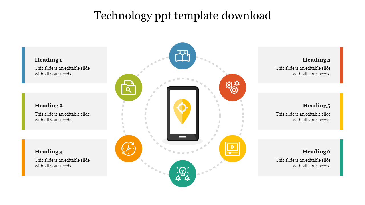 technology ppt template download